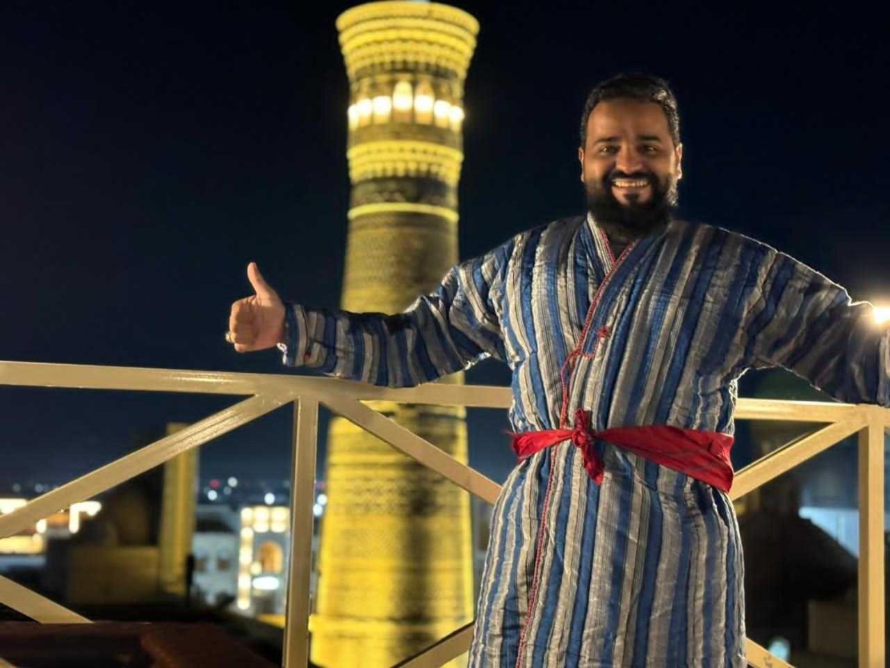Poyi Kalon Teracce Hotel حلال Buchara Buitenkant foto