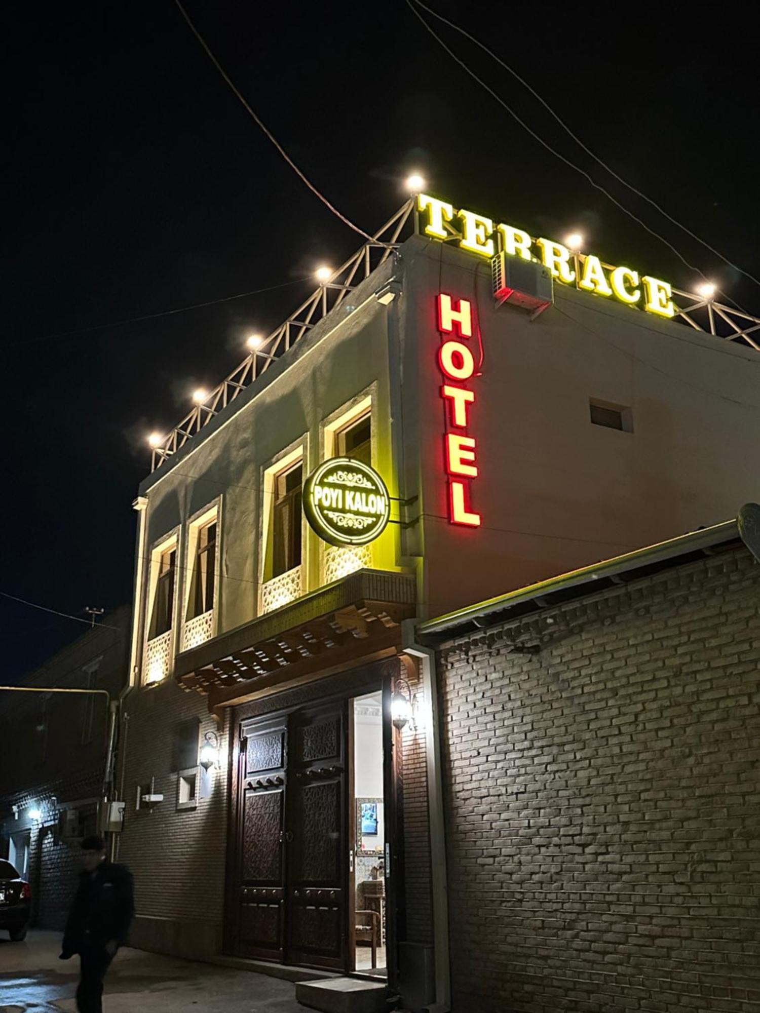 Poyi Kalon Teracce Hotel حلال Buchara Buitenkant foto