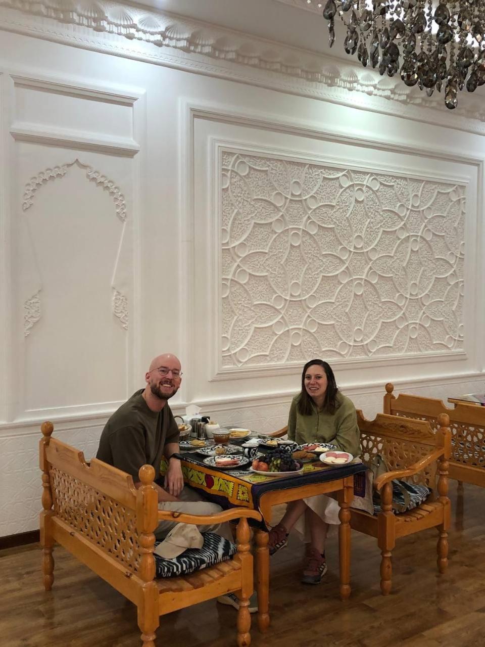 Poyi Kalon Teracce Hotel حلال Buchara Buitenkant foto