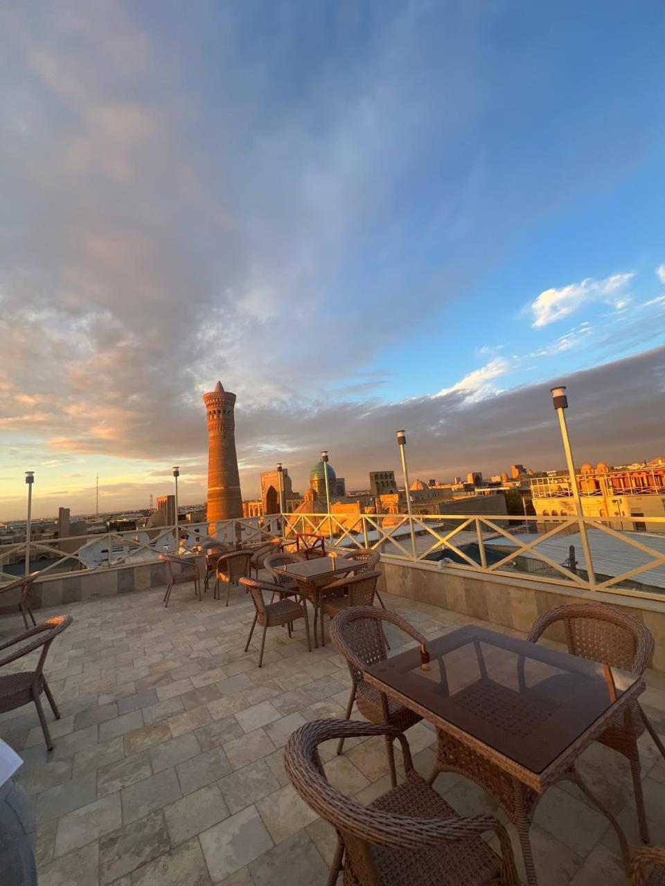 Poyi Kalon Teracce Hotel حلال Buchara Buitenkant foto